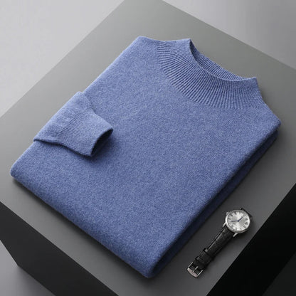 Sweater - Soft Fiber Blend And Simple Lines For Warmth