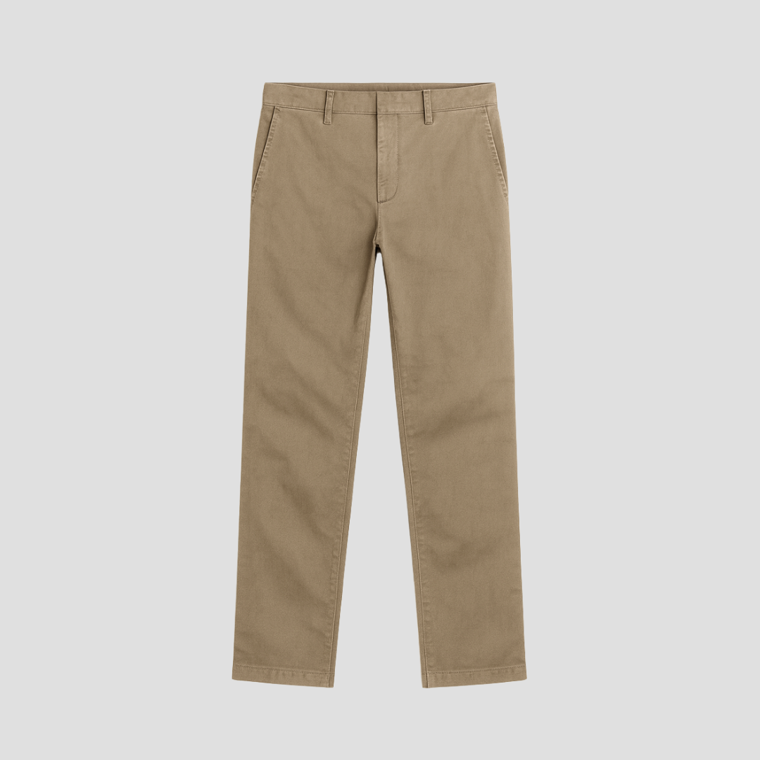 Men’s Tailored Straight-Leg Dress Pants