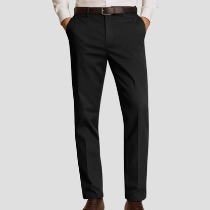 Men’s Tailored Straight-Leg Dress Pants