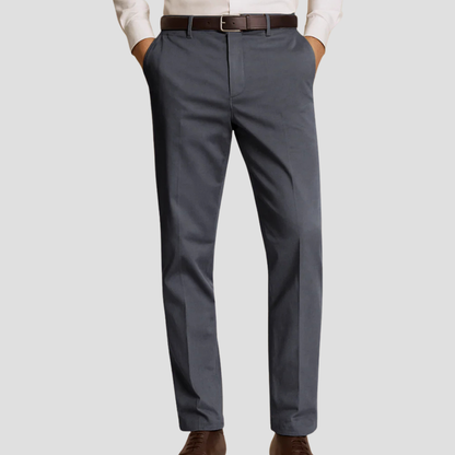 Men’s Tailored Straight-Leg Dress Pants
