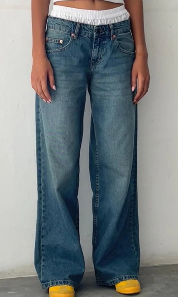 Sylvie – Low Waist Stretch Denim Jeans
