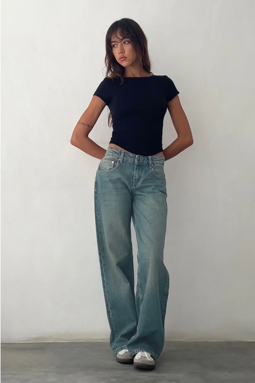 Sylvie – Low Waist Stretch Denim Jeans