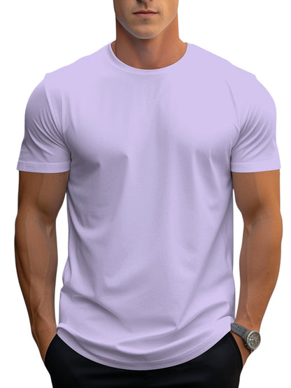 T-Shirt – Polyester Blend Regular Cut And Smooth Neckline