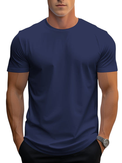 T-Shirt – Polyester Blend Regular Cut And Smooth Neckline