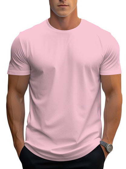 T-Shirt – Polyester Blend Regular Cut And Smooth Neckline