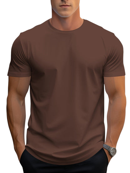 T-Shirt – Polyester Blend Regular Cut And Smooth Neckline