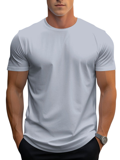 T-Shirt – Polyester Blend Regular Cut And Smooth Neckline