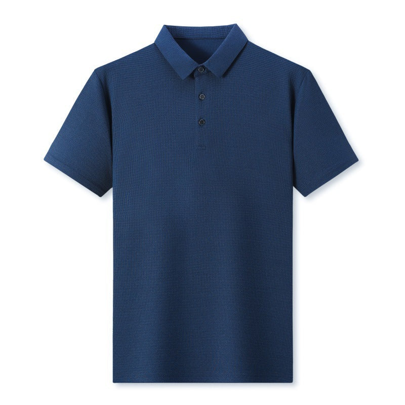 T Shirt - Waffle Texture Short Sleeve And Breathable Fit
