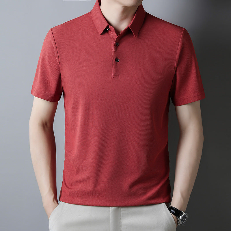 T Shirt - Waffle Texture Short Sleeve And Breathable Fit