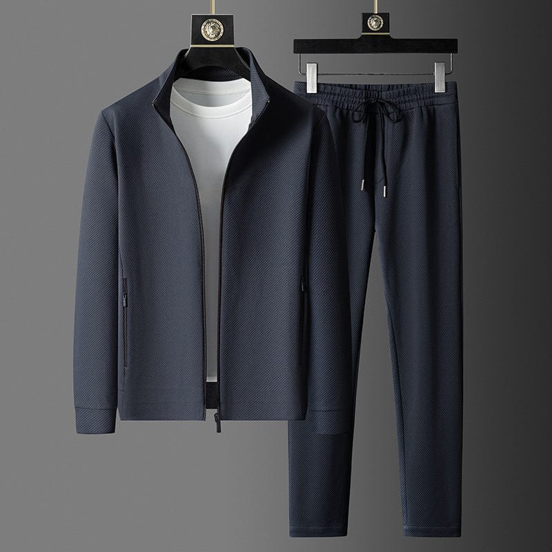 Relaxed Fit Sports Tracksuit Set