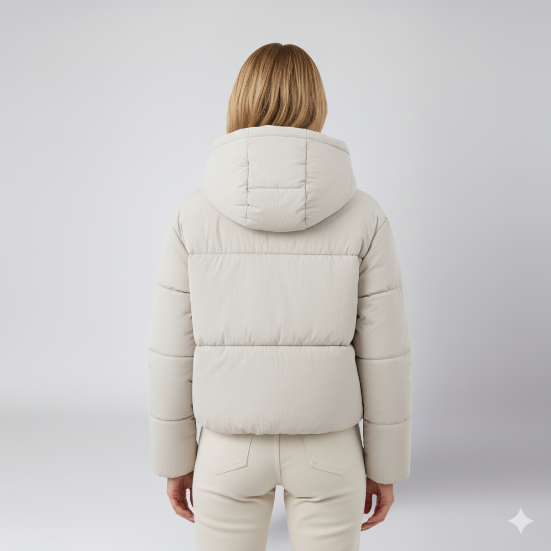 Chloe | Puffer Jacket - Hooded Thick Quilted Winter Outerwear for Women