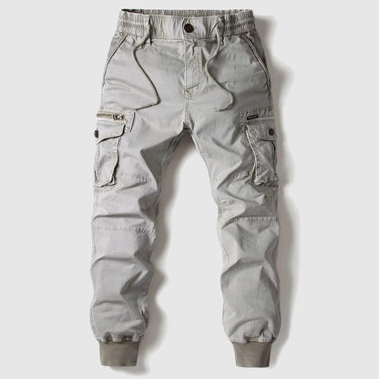 Men's Fitted Casual Cargo Joggers Pants