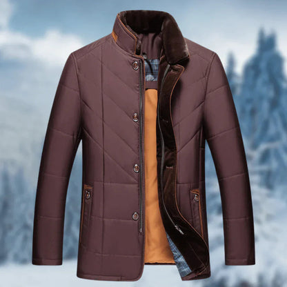 Arthur - Cropped Collar Winter Jacket Men