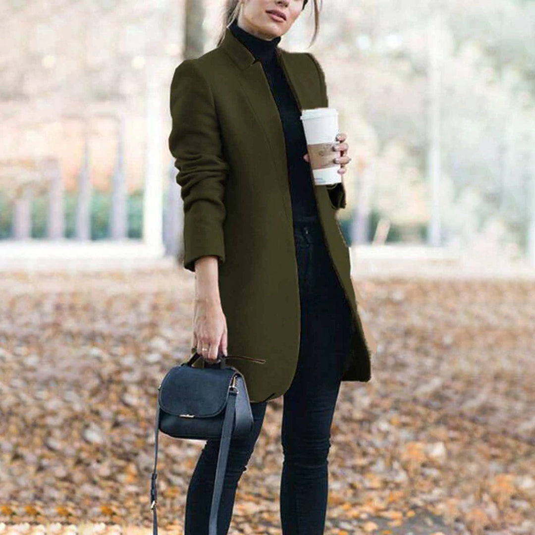Chic Ladies' Oversized Trench Coat