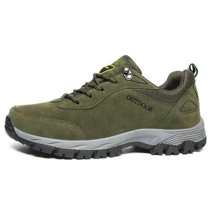 Walker - Waterproof Comfort Walking Hiking Shoes Green