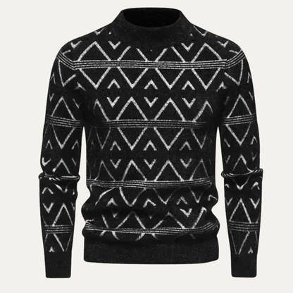 The Ortisei Men’s Soft Fuzzy Warm Knit Jumper