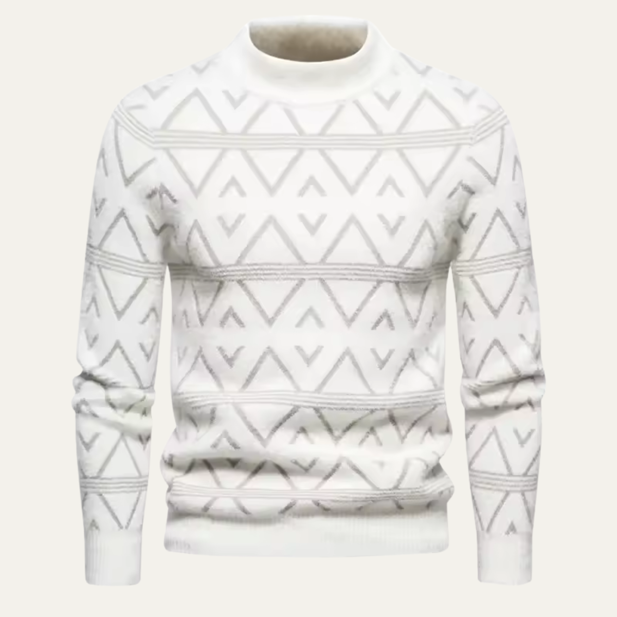 The Ortisei Men’s Soft Fuzzy Warm Knit Jumper
