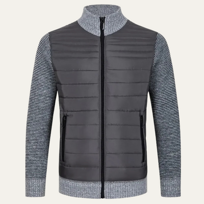 Men’s Hybrid Puffer and Knit Jacket
