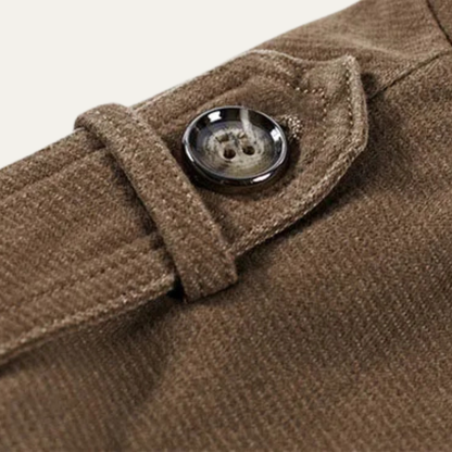 Men’s Double Breasted Corduroy Utility Jacket