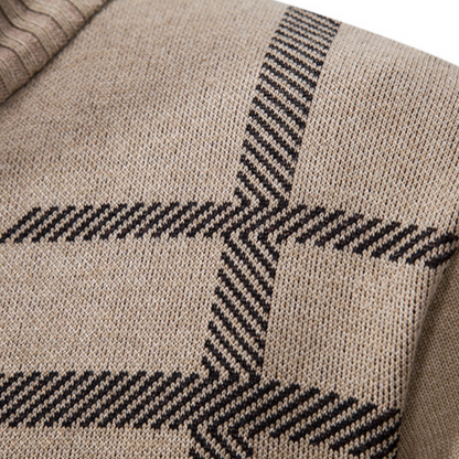 Men’s Modern Geometric Cardigan