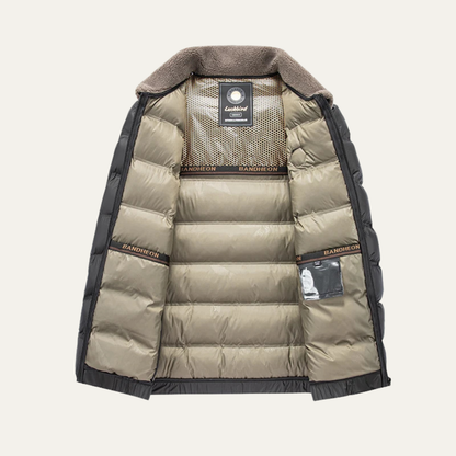 Men’s Sherpa Collar Puffer Jacket