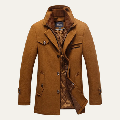 Men’s Peacoat-Style Winter Coat