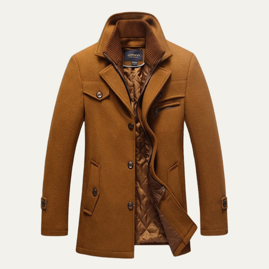 Men’s Peacoat-Style Winter Coat