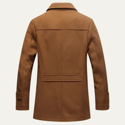 Men’s Peacoat-Style Winter Coat
