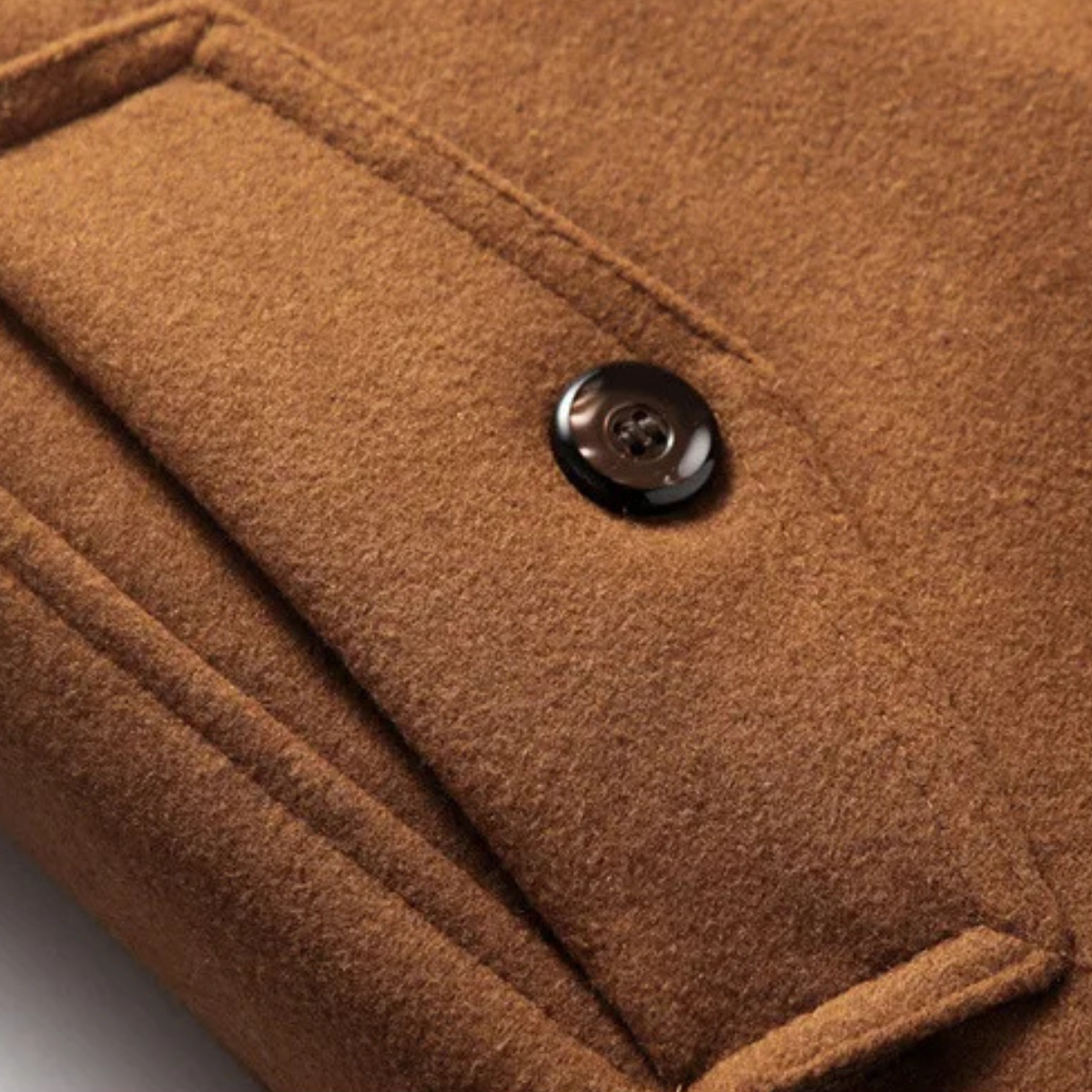 Men’s Peacoat-Style Winter Coat