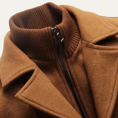 Men’s Peacoat-Style Winter Coat