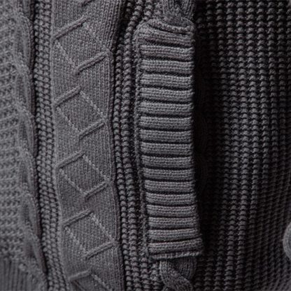 Men’s Quilted Fleece-Lined Hooded Jacket