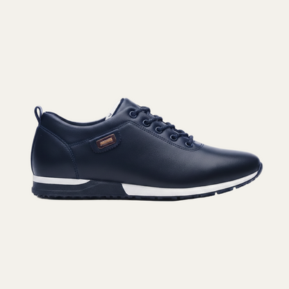 Men’s Leather Low-Cut Sneakers
