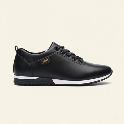 Men’s Leather Low-Cut Sneakers