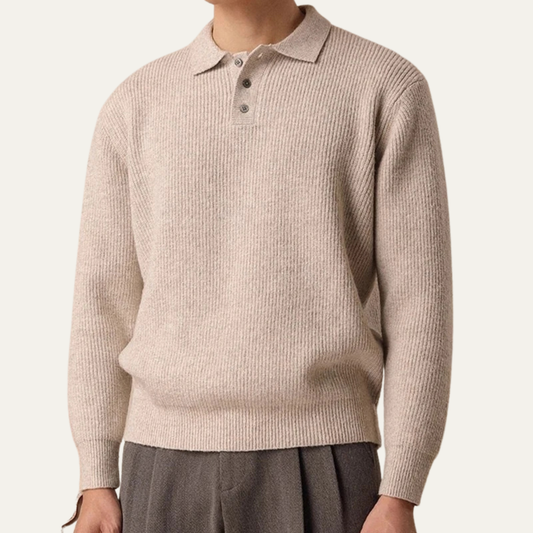 Men’s Sherpa-Lined Quarter-Zip Sweatshirt