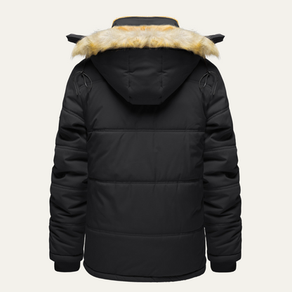Men’s Arctic Faux Fur Hooded Parka