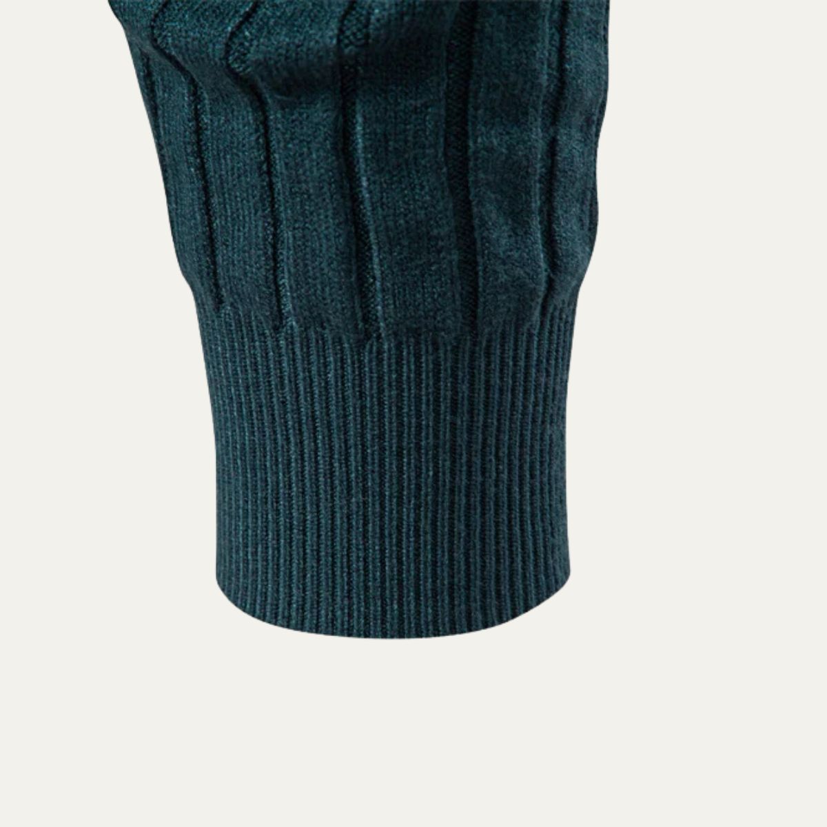 Men’s Slim-Fit Turtleneck Ribbed Sweater