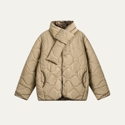 Men’s Quilted High-Neck Puff Jacket