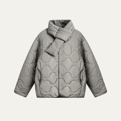 Men’s Quilted High-Neck Puff Jacket