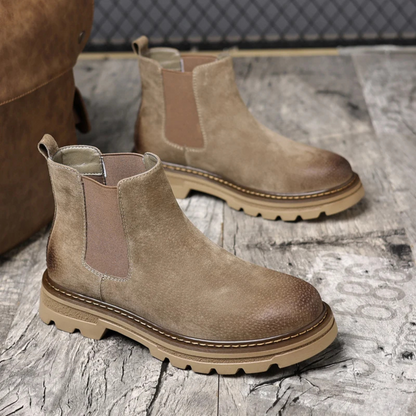 Men’s Suede Chelsea Boots