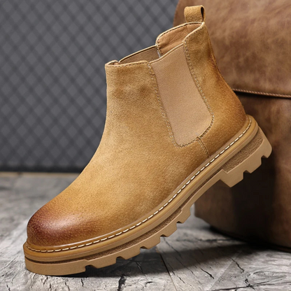 Men’s Suede Chelsea Boots