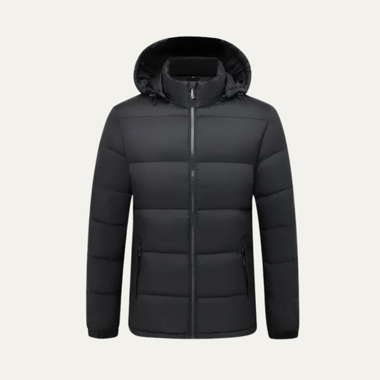 Men’s Quilted Hooded Puffer Jacket