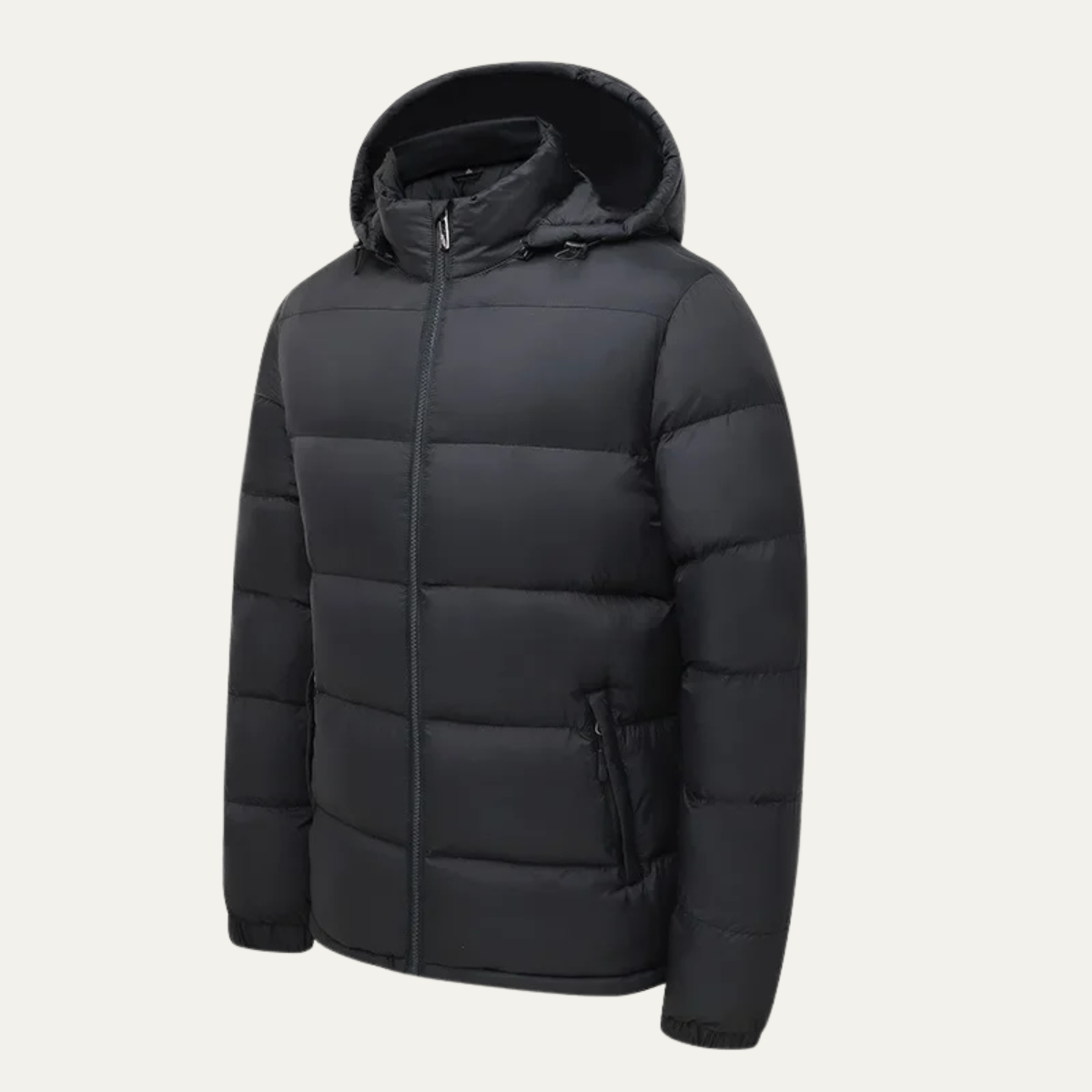Men’s Quilted Hooded Puffer Jacket