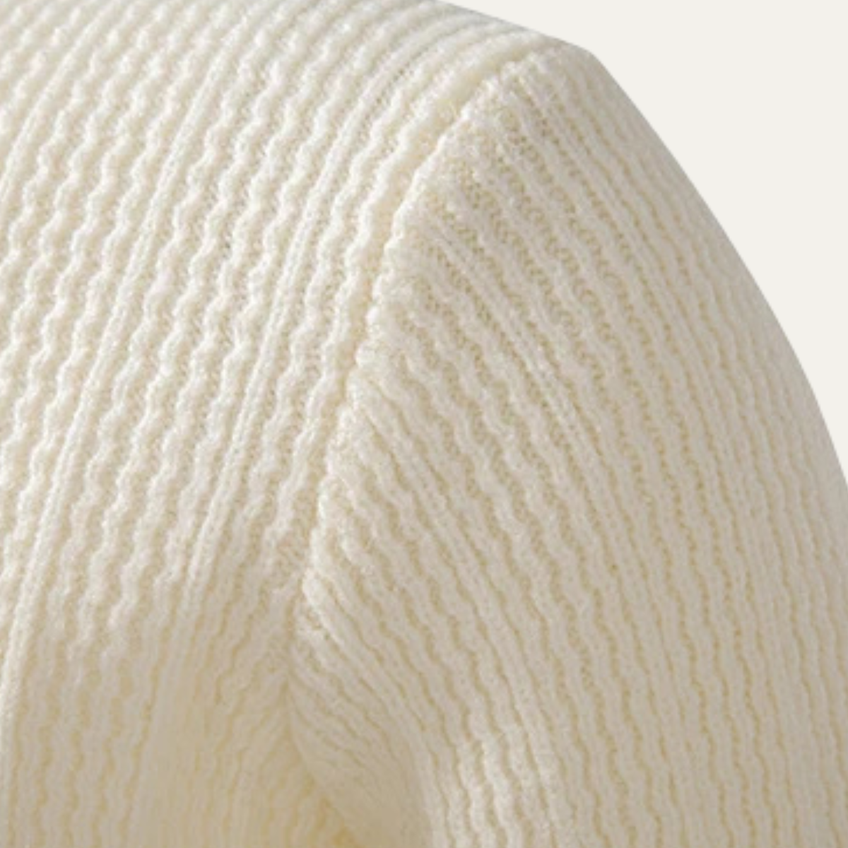 Men’s Quarter-Zip Waffle Knit Sweater