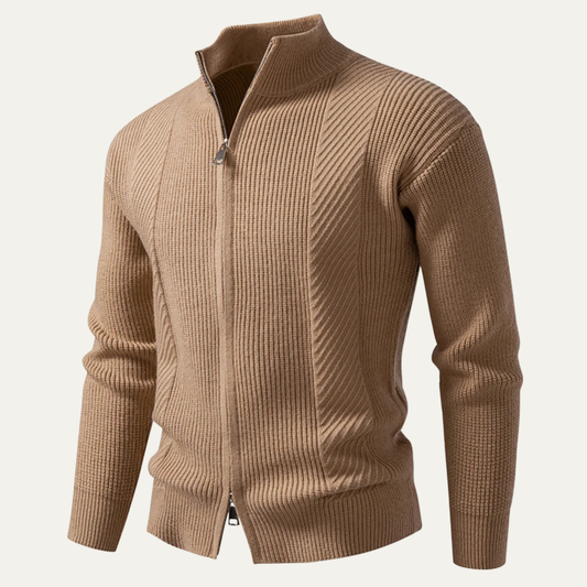 Men’s Smart Casual Knit Polo Sweater