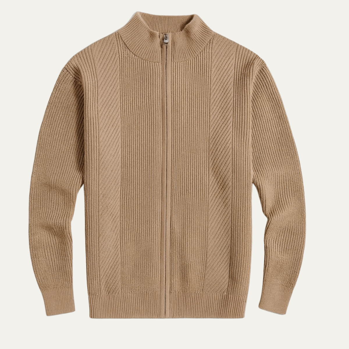 Men’s Smart Casual Knit Polo Sweater