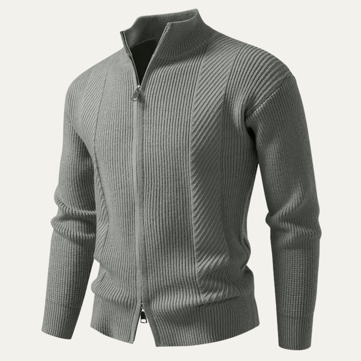 Men’s Smart Casual Knit Polo Sweater