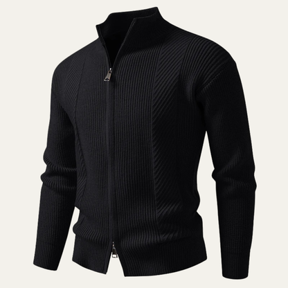 Men’s Smart Casual Knit Polo Sweater