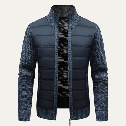Men’s Padded Quilted Hybrid Jacket