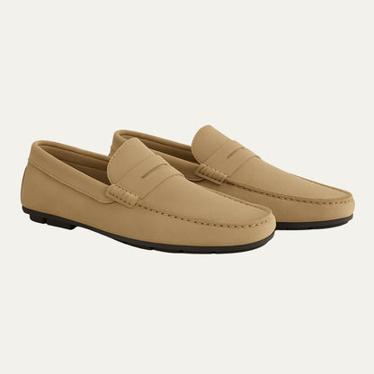 Men’s Classic Suede Penny Moccasins
