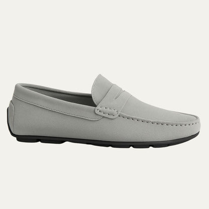 Men’s Classic Suede Penny Moccasins